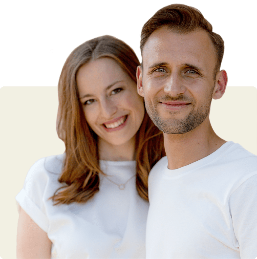 clemens und sophie, zwei ärzte und experten für gesunde kinderernährung, die eltern mit dem beikost kurs bei einer gesunden beikost unterstützen.